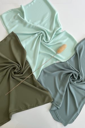 Mousseline crêpe de Luxe (vert summer)