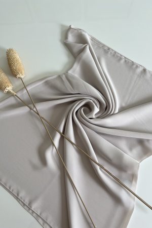 Mousseline crêpe de luxe (grège)