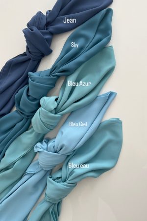 Mousseline crêpe de Luxe ( Gamme Jacinthe)