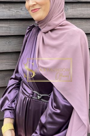 Mousseline crêpe De Luxe (parme)