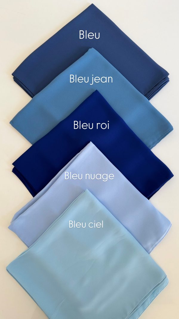 Hijab carré (mousseline de luxe) – Image 2