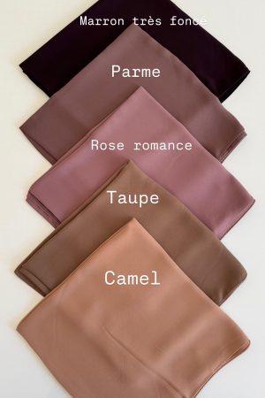 Carré mousseline de luxe (110X110 cm)