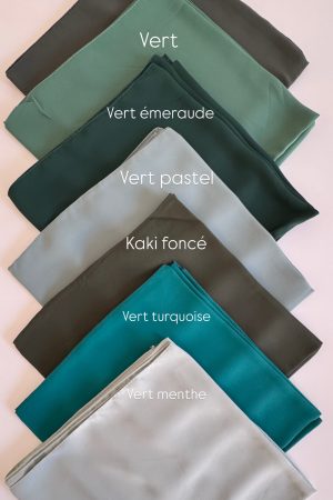 Carré mousseline de luxe (110X110 cm)