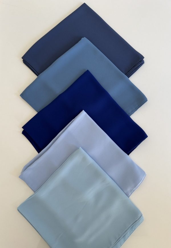 Hijab carré (mousseline de luxe)