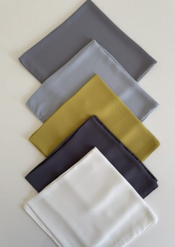 Carré mousseline de luxe (110X110 cm)