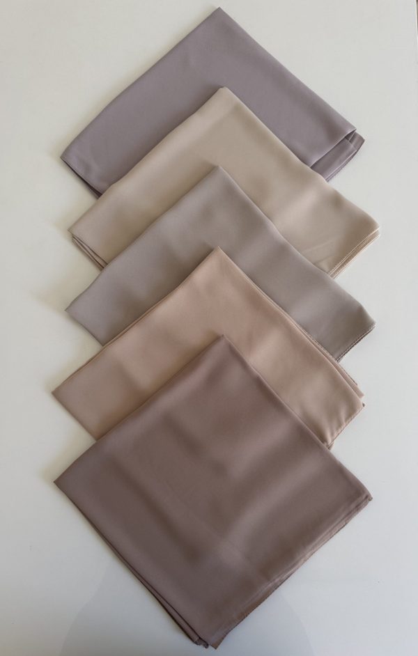 Carré mousseline de luxe (110X110 cm)