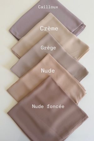 Carré mousseline de luxe (110X110 cm)